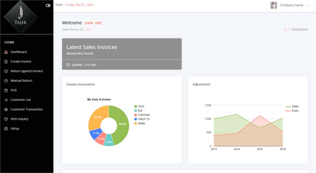 RESPONSIVE WEBSITE DESIGN FOR OPTIMAL USER EXPERIENCE IN USA - Dashboard - Screenshot