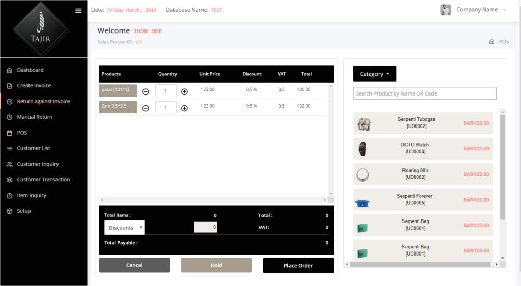 RESPONSIVE WEBSITE DESIGN FOR OPTIMAL USER EXPERIENCE IN USA - Points of sales - Screenshot