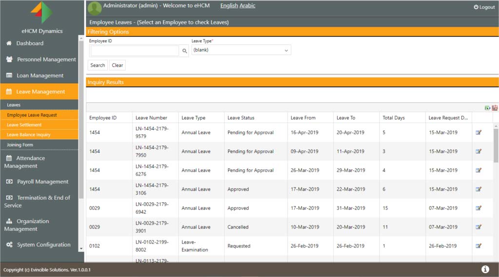 UNIFIED CONTROL OF YOUR WORKFORCE - Payroll Managemet - Screenshot